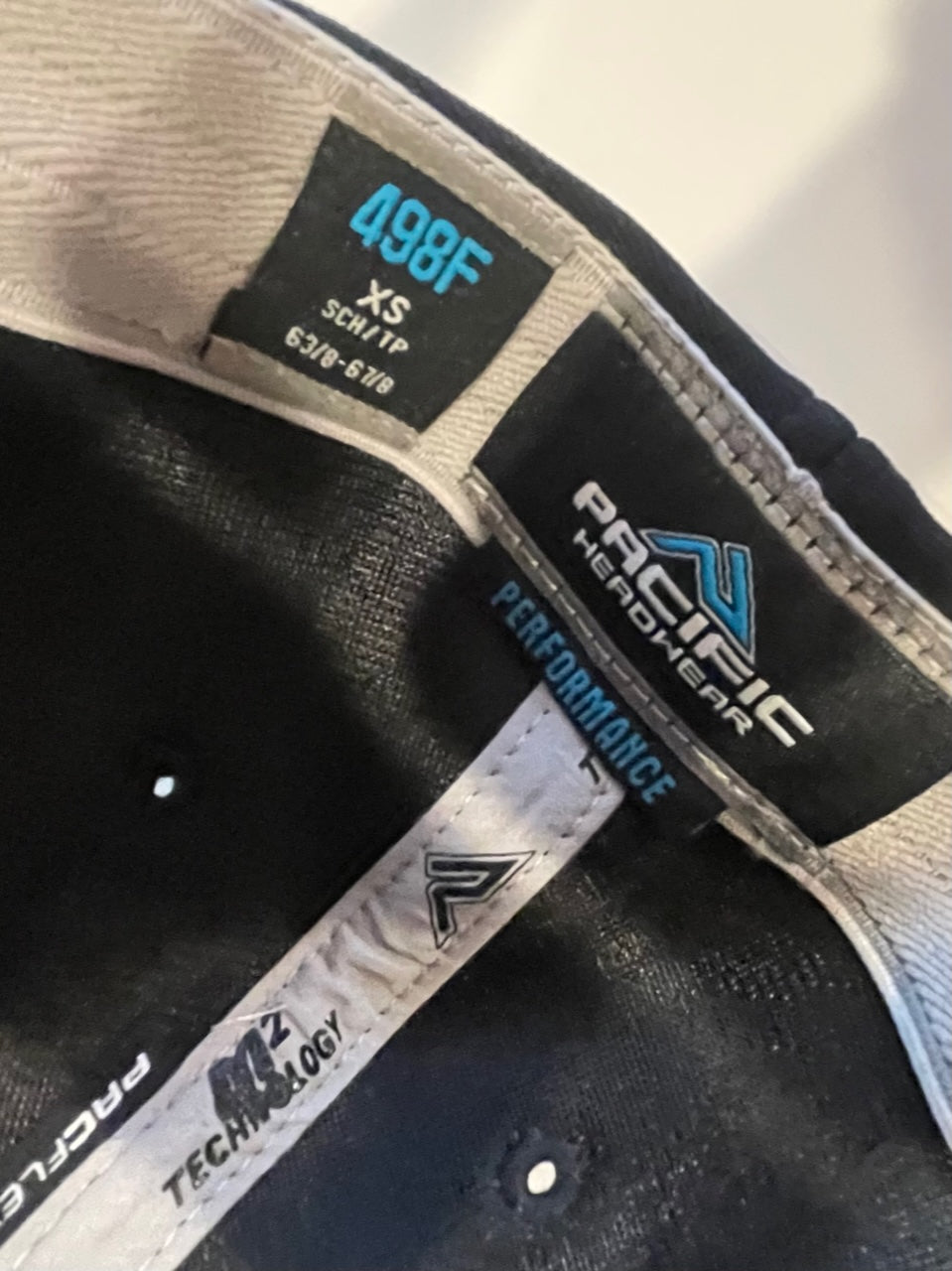 Black Curved Bill W2 Tech Hat with Orange "W" - XS (Extra Small)